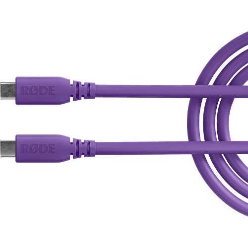 RODE USB-C // USB-C kábel (2m) (apa // apa) (purple) (SC27PU)