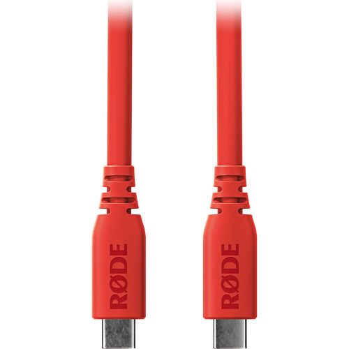 RODE USB-C // USB-C kábel (2m) (apa // apa) (red) (SC27R)