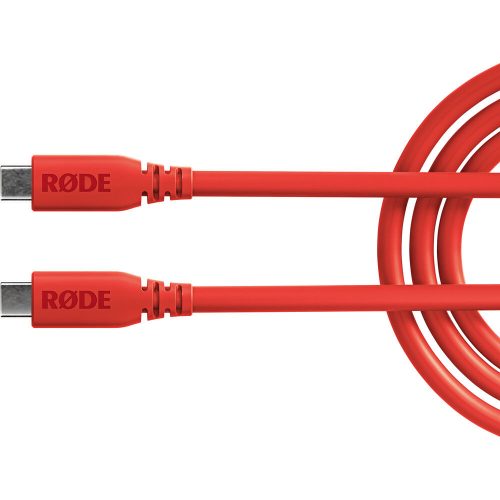 RODE USB-C // USB-C kábel (2m) (apa // apa) (red) (SC27R)