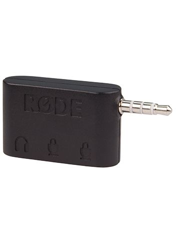 RODE SC6 kettős TRRS mikrofon és fejhallgató adapter IOS és Android készülékekhez