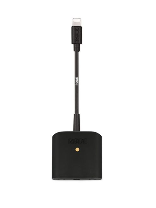 RODE SC6-L kettős mikrofon és fejhallgató adapter IOS készülékekhez Lightning csatlakozóval