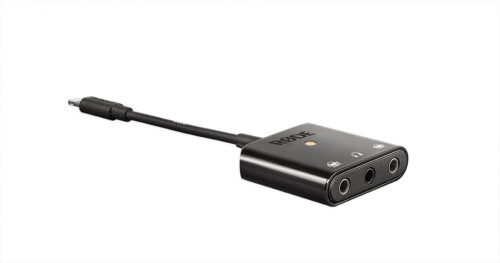 RODE SC6-L kettős mikrofon és fejhallgató adapter IOS készülékekhez Lightning csatlakozóval