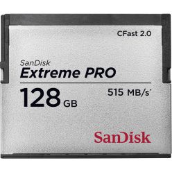   SanDisk Extreme PRO® CFast™ 2.0 128GB memóriakártya (VPG-130) (515MB/s) (SDCFSP-128G-A46B)