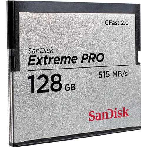 SanDisk Extreme PRO® CFast™ 2.0 128GB memóriakártya (VPG-130) (515MB/s) (SDCFSP-128G-A46B)