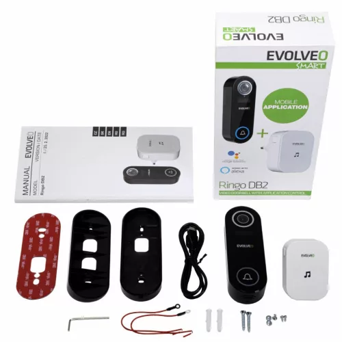 EVOLVEO Ringo DB2 - vezeték nélküli intelligens video csengő