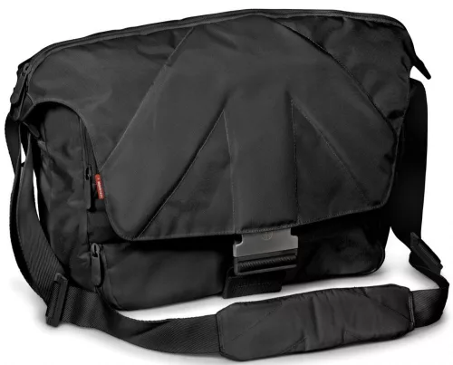 Manfrotto SM390-5BB (Unica V) Messenger táska - fekete színű
