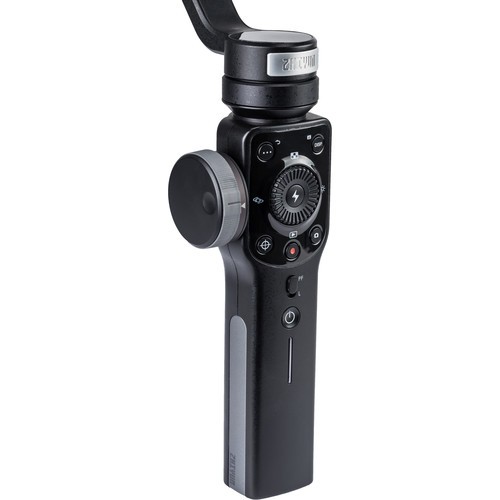 Zhiyun Smooth 4 motoros stabilizátor mobiltelefonokhoz - fekete színű