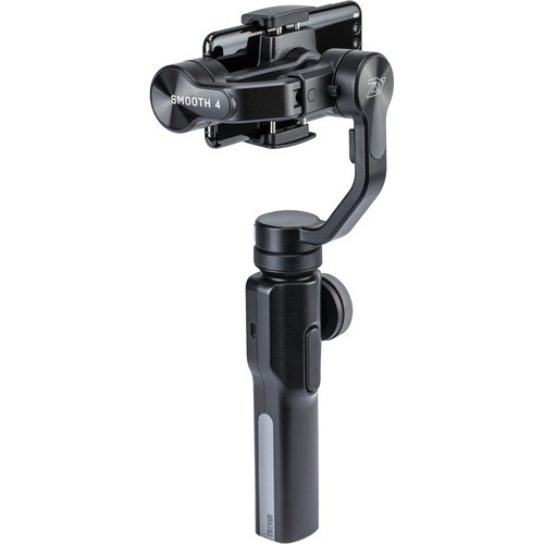 Zhiyun Smooth 4 motoros stabilizátor mobiltelefonokhoz - fekete színű