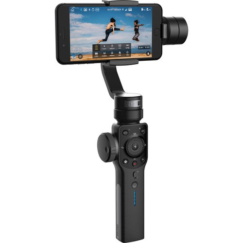 Zhiyun Smooth 4 motoros stabilizátor mobiltelefonokhoz - fekete színű