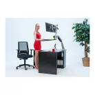 Stell SOS 3100 ülő/álló asztali munkaállomás