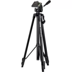   Sunpak 5400DLX állvány 3D fejjel, telefon és akciókamera adapterrel (black)