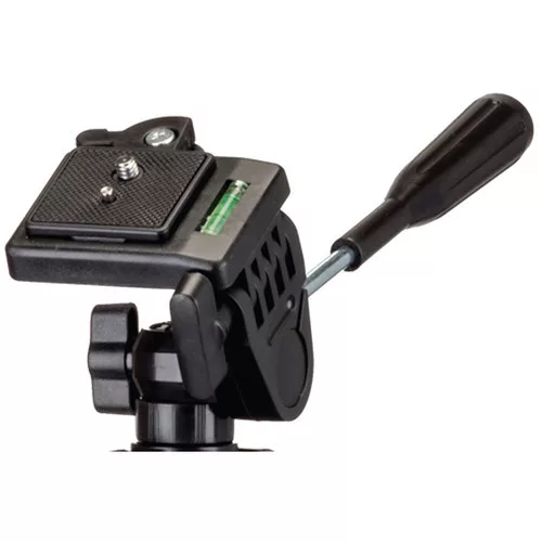 Sunpak 5400DLX állvány 3D fejjel, telefon és akciókamera adapterrel (black)