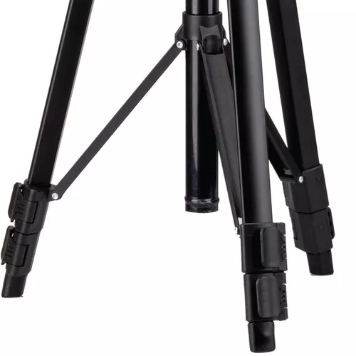 Sunpak 5400DLX állvány 3D fejjel, telefon és akciókamera adapterrel (black)