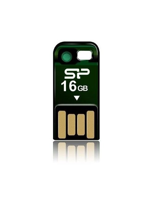 Silicon Power Touch T02 16GB pendrive (3 színben) (zöld)