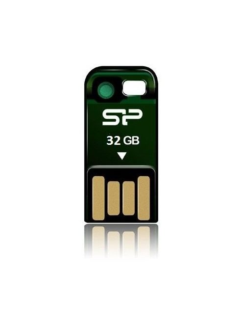 Silicon Power Touch T02 32GB pendrive (3 színben) (zöld)