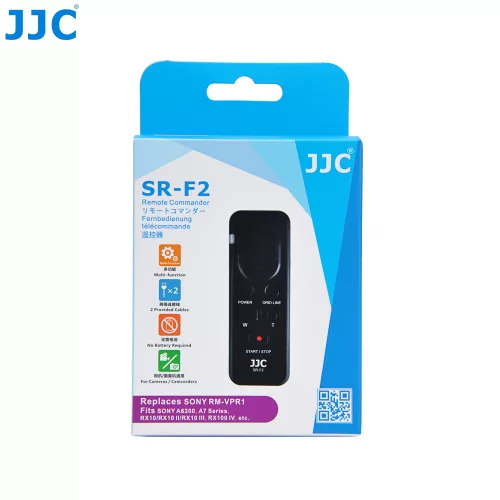 JJC SR-F2 vezetékes távkioldó (Sony RM-VPR1)