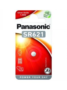 Panasonic SR621 ezüst-oxid óraelem (SR621EL/1BP)