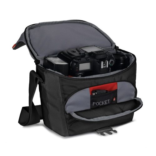 Manfrotto Stile Bella IV DSLR válltáska, fekete (SSB-4BB)