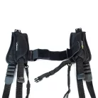 Sun-Sniper Rotaball-DPH Double plus Harness dupla fényképezőgép-vállszíj (acélsodronyos)
