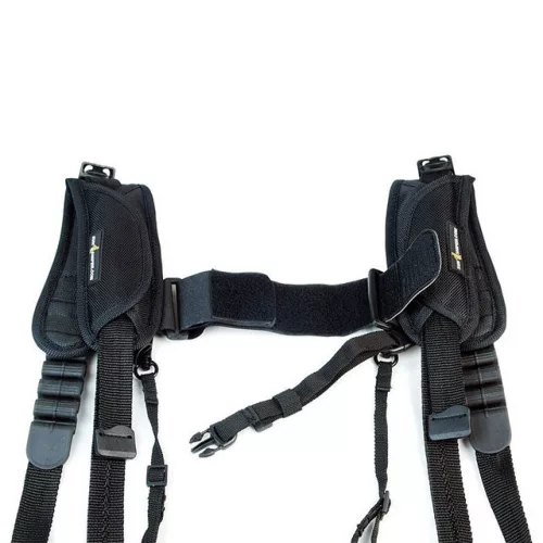 Sun-Sniper Rotaball-DPH Double plus Harness dupla fényképezőgép-vállszíj (acélsodronyos)