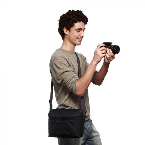 Manfrotto Stile+ Amica 50 válltáska, fekete (SV-SB-50BB)