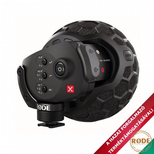 RODE Stereo Videomic X prémium minőségű sztereó videómikrofon