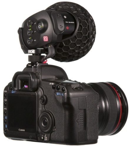 RODE Stereo Videomic X prémium minőségű sztereó videómikrofon