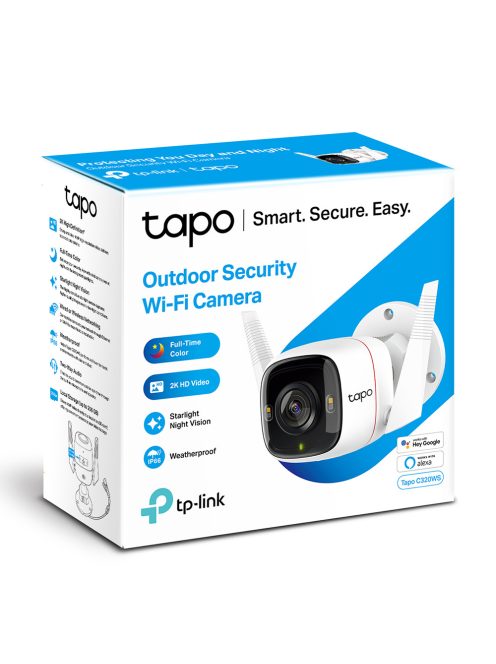 TP-LINK Tapo C320WS (3MP) kültéri biztonsági Wi-Fi kamera