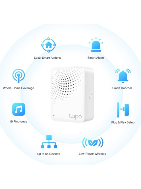 TP-LINK Tapo H100 Tapo Smart IoT Hub + csengő/sziréna