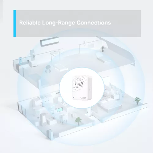 TP-LINK Tapo H100 Tapo Smart IoT Hub + csengő/sziréna