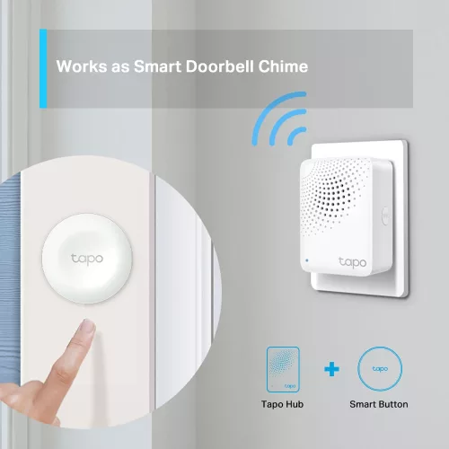 TP-LINK Tapo H100 Tapo Smart IoT Hub + csengő/sziréna