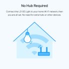 TP-LINK Tapo L510E (2 pack) Okos "Wi-Fi" Izzó (szabályozható fényerő)