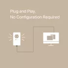 TP-LINK TL-PA7017P KIT AV1000 Gigabit Áramköri Jeltovábbító Készlet Konnektor Ajzattal