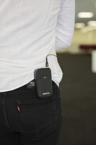 RODE TX-BELT zsebadó csíptetős mikrofonnal