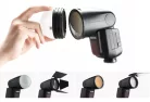 GODOX V1-C Körfejű Rendszervaku (TTL) (HSS) (for Canon)