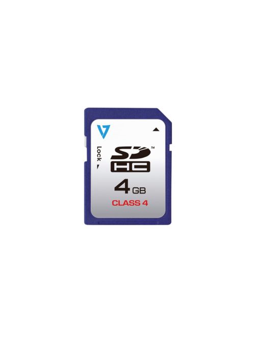 V7 SDHC™ 4GB memóriakártya (class 4)