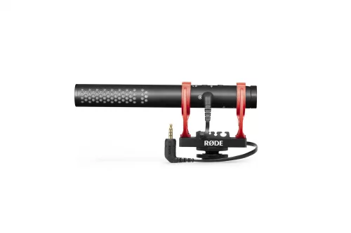 RODE VideoMic NTG professzionális kamera és USB mikrofon Rycote Lyre felfüggesztéssel