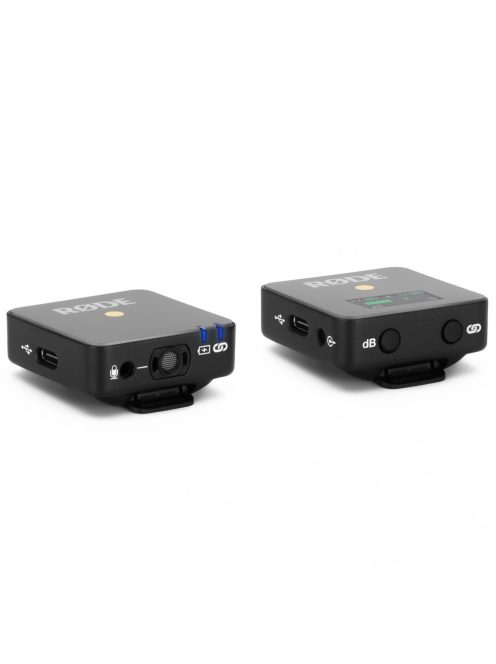 RODE Wireless GO ultra kompakt digitális vezeték nélküli csíptetős mikrofon rendszer (black)