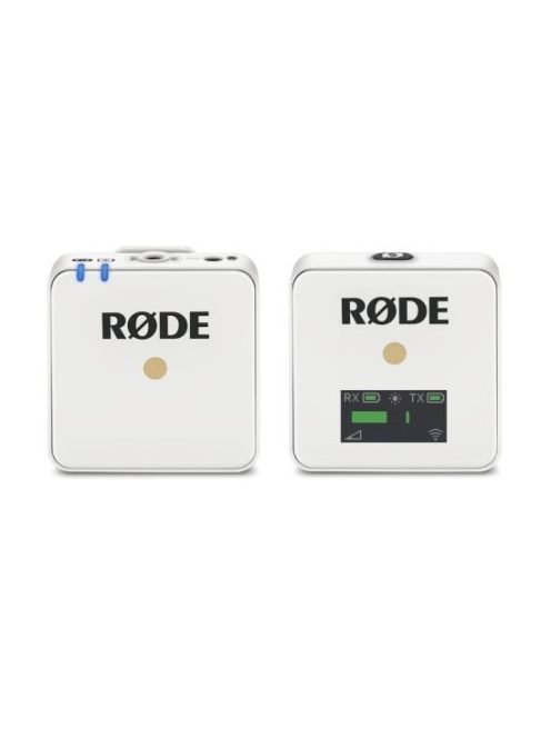 RODE Wireless GO ultra kompakt digitális vezeték nélküli csíptetős mikrofon rendszer (white)