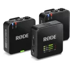 RODE Wireless GO GEN3 két csatornás vezeték nélküli mikrofon rendszer, fekete