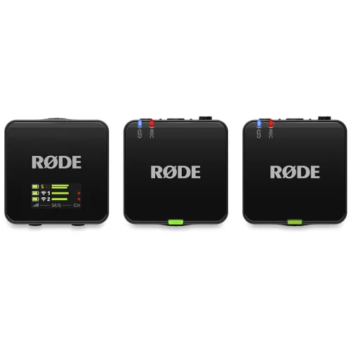 RODE Wireless GO GEN3 két csatornás vezeték nélküli mikrofon rendszer, fekete