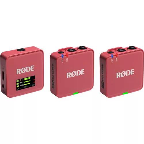 RODE Wireless GO GEN3 két csatornás vezeték nélküli mikrofon rendszer, rozé