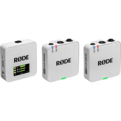   RODE Wireless GO GEN3 két csatornás vezeték nélküli mikrofon rendszer, fehér