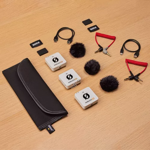 RODE Wireless ME DUAL (TX+TX+RX) (WIMEDUAL), fehér