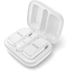   RODE Wireless Micro-C két csatornás kompakt vezeték nélküli mikrofon (USB-C), fehér