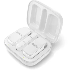   RODE Wireless Micro-L két csatornás kompakt vezeték nélküli mikrofon (Lightning), fehér