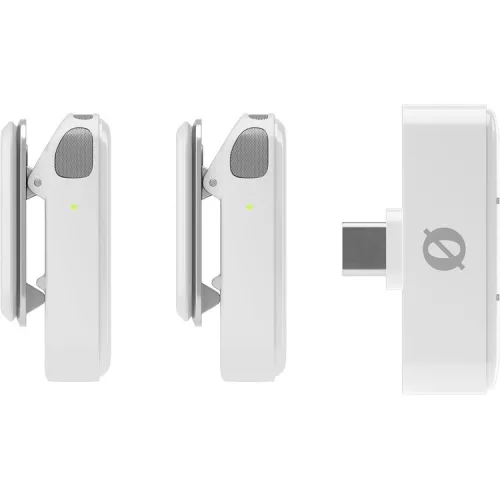 RODE Wireless Micro-L két csatornás kompakt vezeték nélküli mikrofon (Lightning), fehér
