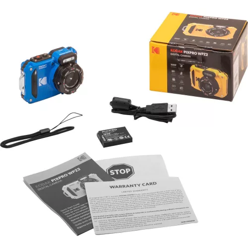 KODAK PIXPRO WPZ2 digitális fényképezőgép (blue) (WPZ2-BL)