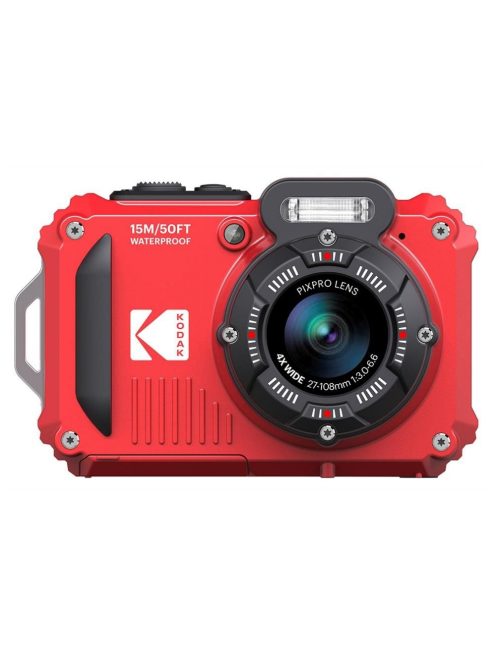 KODAK PIXPRO WPZ2 digitális fényképezőgép (red) (WPZ2-RD)