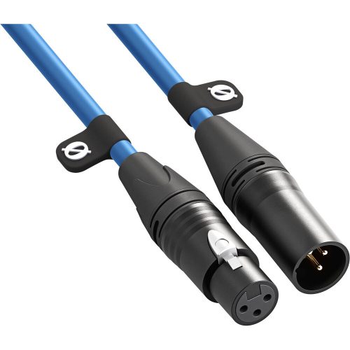 RODE XLR // XLR kábel (3m) (apa // anya) (blue) (XLR3M-B)